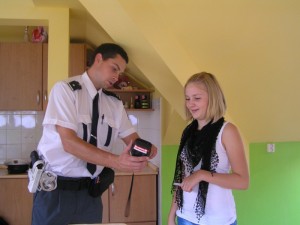 Beseda s policisty