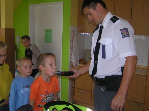 Beseda s policisty