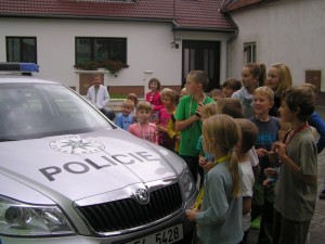 Beseda s policisty
